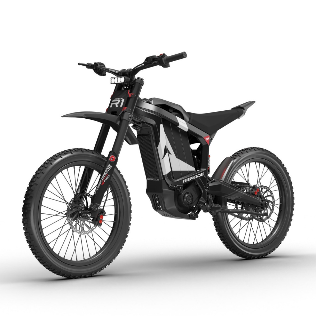 RERODE R1 Chiang Kai-shek motocicleta eléctrica todoterreno eléctrica de alta potencia de 8000W motocicleta de batería todo terreno