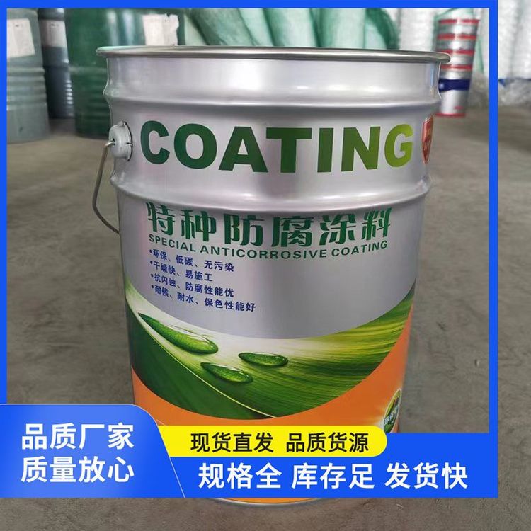 隆成防腐钢结构金属管道环氧富锌底漆阴极保护附着力强面漆重防腐