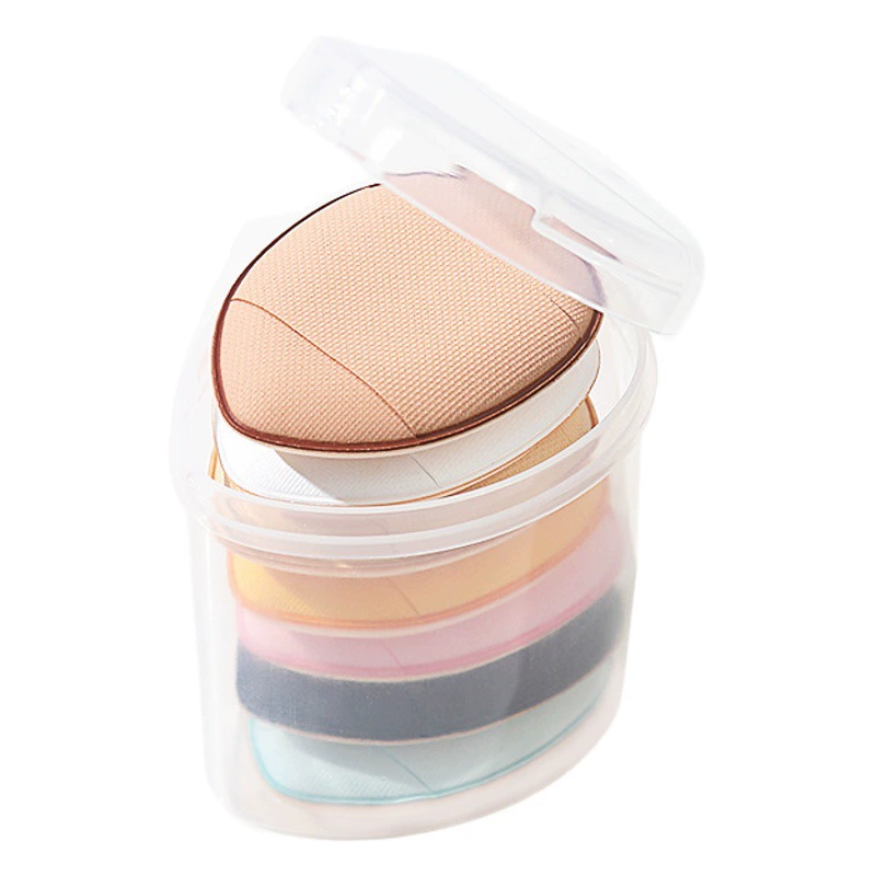 Подушечка большого пальца небольшой размер на воздушной подушке мини-консилер кончики пальцев тапочки пуховка заостренная пуховка для макияжа оптом