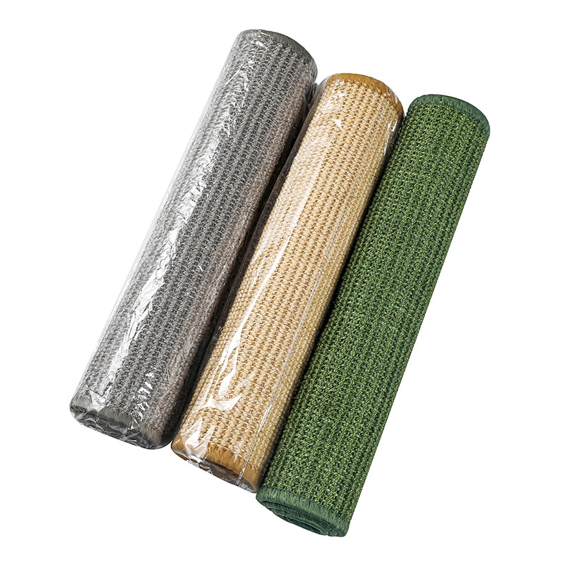 Sisal Lino gato rasguño Mat PET moler garra dormir Mat anti-gato rascarse sofá protección bloqueo pasta alfombra transfronteriza en stock