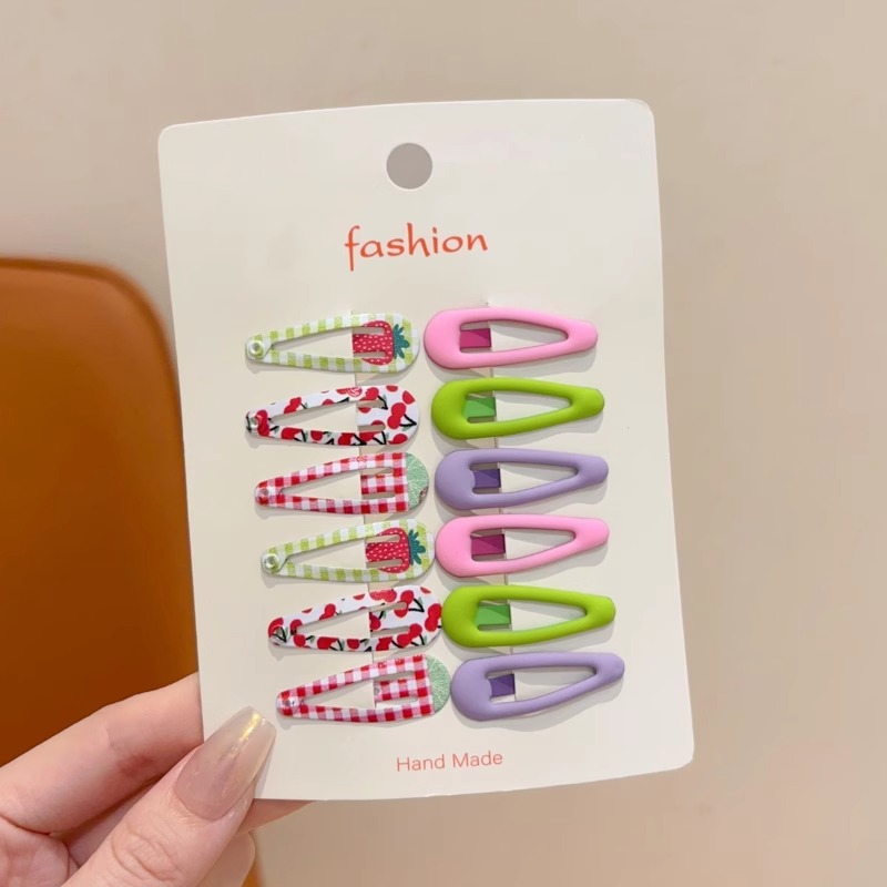 Niños de dopamina clip de cabello de color niñas lindas bebés clip de cabello rotos no dañan cabello pequeño clip de cabello BB clip lateral