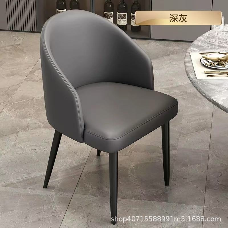 Silla de comedor de sala de estar moderna y simple, sala de estar de comedor de sala de estar, sala de comedor
