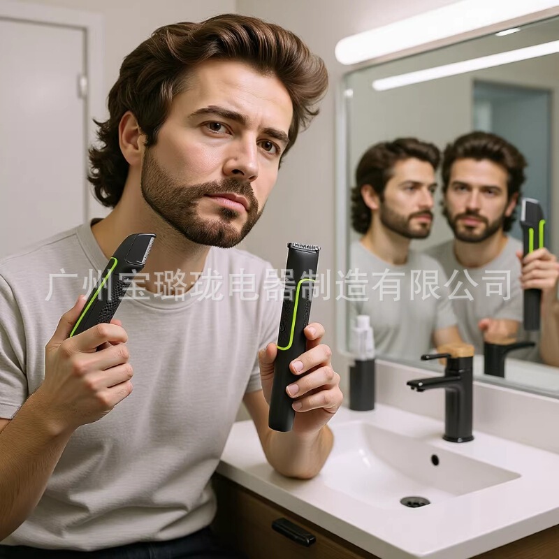 Cross-border new product back Shaver USB charging Shaver epilator electric shaver telescopic rod Trimmer
