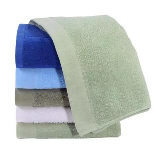 Army green towel cotton wholesale labor protection military training students wash face towel support printing embroidery a generation of hair