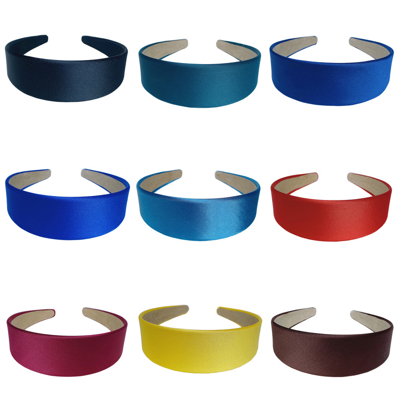 Widened 4cm all-inclusive light board hairband foreign trade fabric European and American adult crushed hair artifact head band head buckle hair accessories Widened 4cm all-inclusive light board hairband foreign trade fabric European and American adult crushed hair artifact head band head buckle hair accessories
