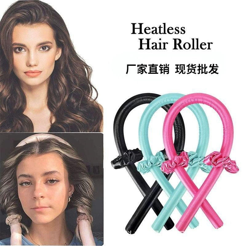 Граница - горячий продаж Lazy Curl Rolling Stick без резиновой поверхности, большой ролик для волос, набор для сна