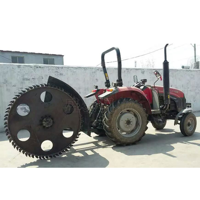 圆盘链条式开沟机 水泥沥青路面圆盘开沟机 链条式开沟机