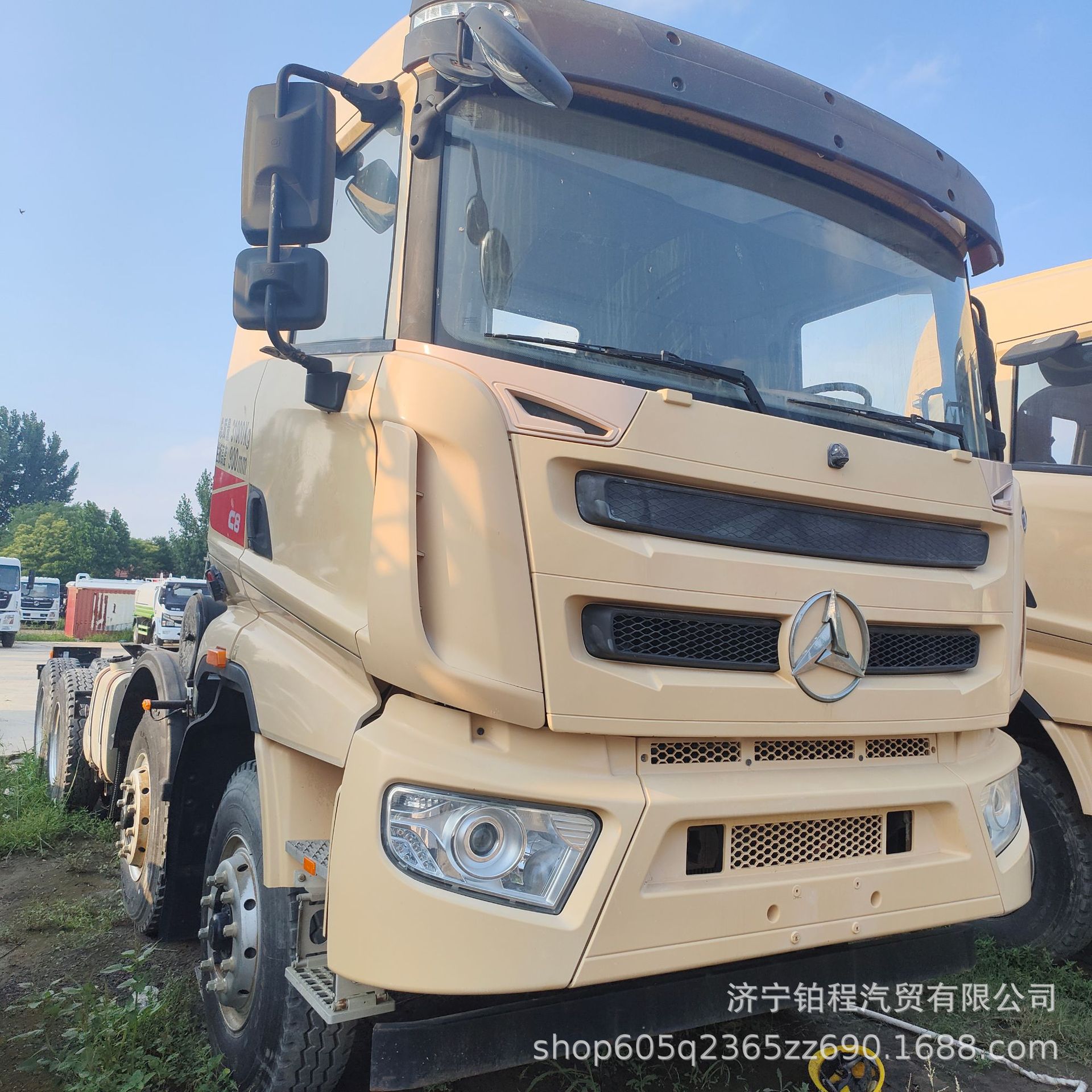Direct shipment from the manufacturer: Cross-border HOWO 371/430 horsepower dump truck, second-hand remanufactured mining site tipper truck
