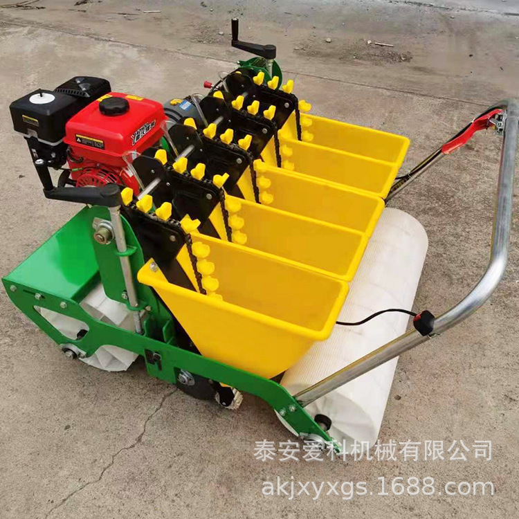 蒜苗播种机汽油机动力大蒜种植机拖拉机配套大蒜种植机新款栽蒜机