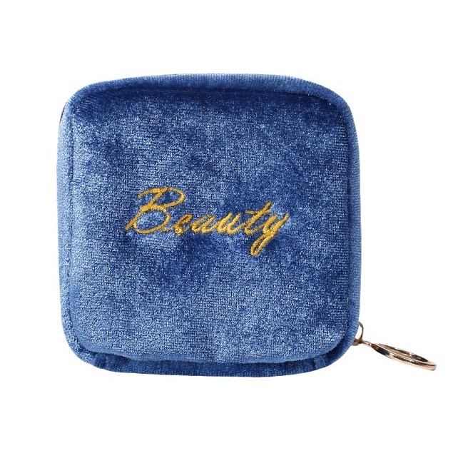 Estilo japonés ins portátil Yang Shulin lápiz labial maquillaje lápiz labial sobre rojo estudiante terciopelo monedero caso clave mini