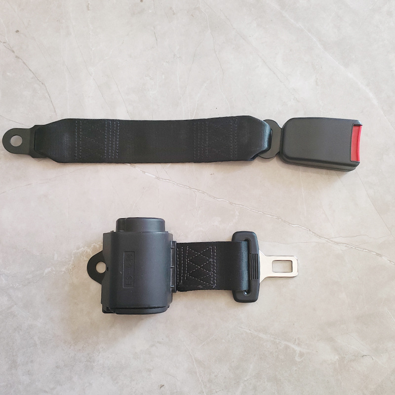 Extended Two-Point Seat Belt for Cars, Buses, Trucks, Sightseeing Vehicles, Automatic Retractable with Self-Locking Function