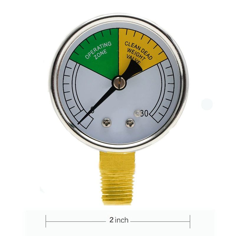Производитель поставляет горячо продаваемый небольшой прибор манометр из нержавеющей стали манометр