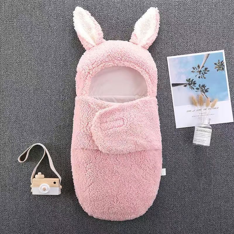 Bebé abraza bolsa de dormir otoño-invierno engrosado frío y cálido recién nacido paquete de salida - mes