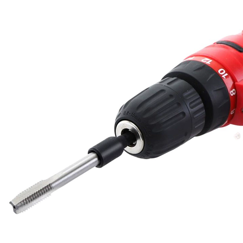 Гнездо для метчика Гаечный ключ 1/4 Шестигранная ручка Внутренний Зуб задняя резьба нарезная Втулка из легированной стали ветровая втулка