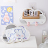 Cartoon table mirror for elementary school students for princess, cloud