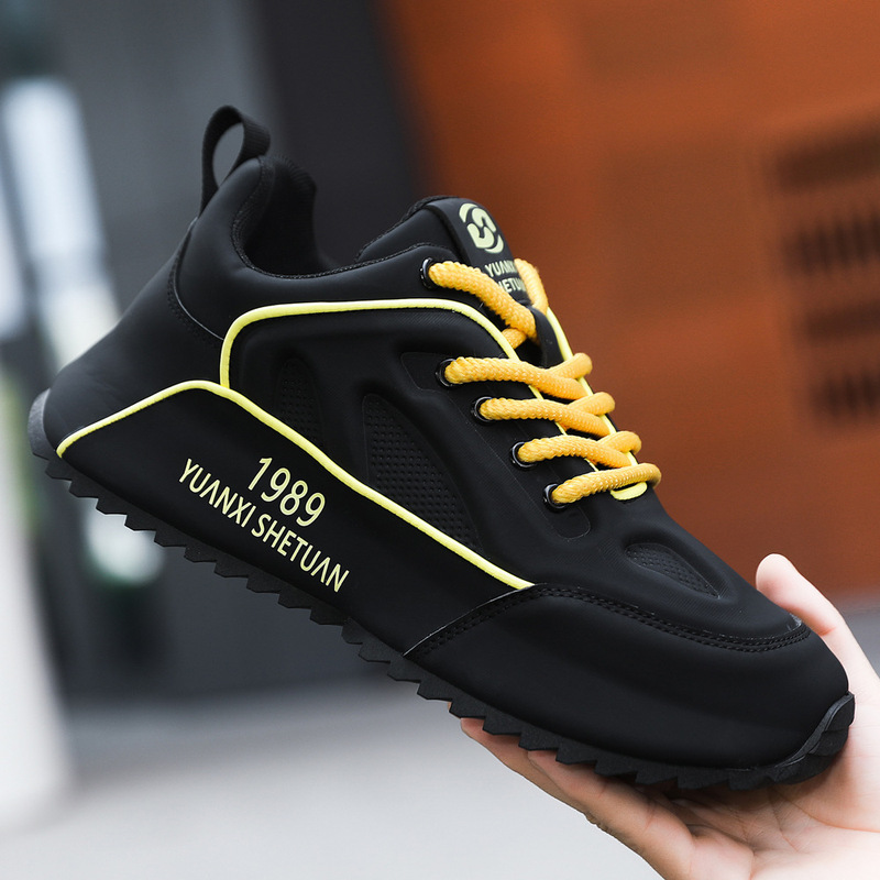 European Men's Fall Sport Running Elevated Dad Sneakers 2026 New Men's Shoes