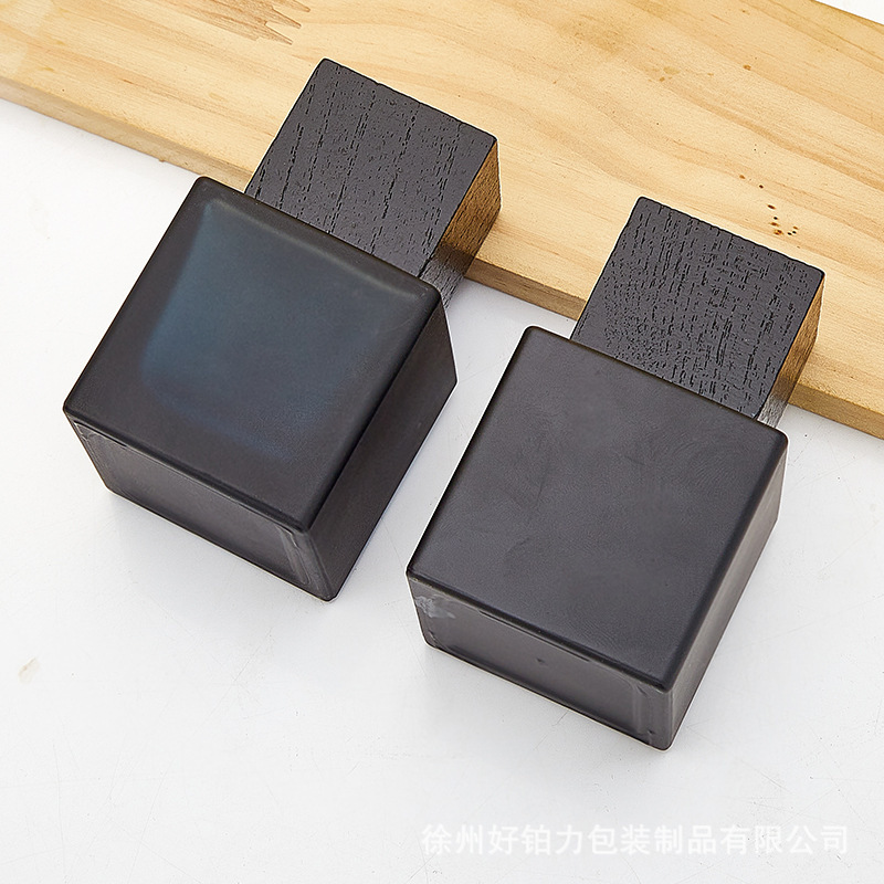 30ml50ml正方半透明玻璃香水分装空瓶化妆品小样试用瓶子渐变彩色|undefined