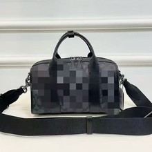 2023新款现货批发高品质男手提包韩版小包潮男单肩包斜跨包接头包