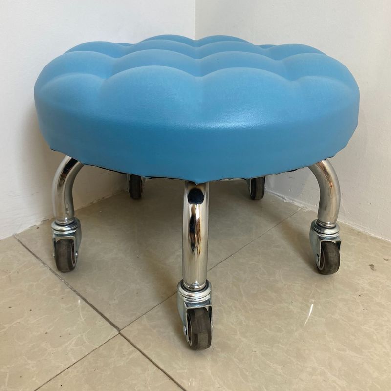 万向轮小凳子家用金属可旋转矮凳客厅现代简约美缝板凳滑轮矮凳|undefined