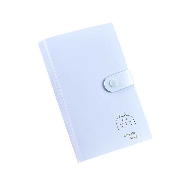 Portatarjetas titular de la tarjeta multi-Tarjeta para hombres y mujeres libro de tarjetas de visita Star titular de la tarjeta de gran capacidad libro de almacenamiento de tarjetas de visita Polaroid