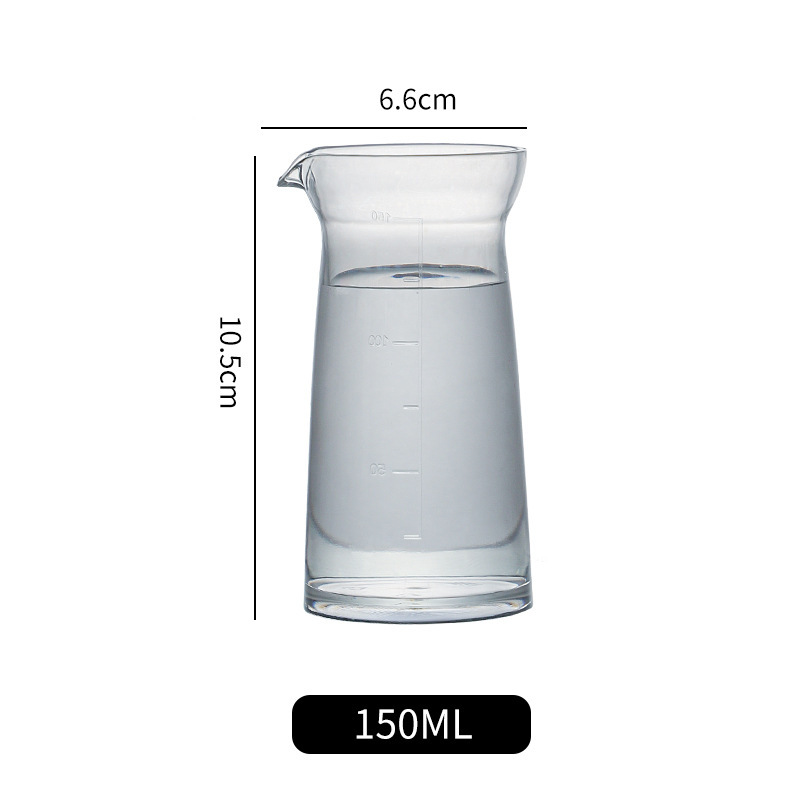 Dispensador de vino acrílico, decantador de licor de plástico, jarra de vino tinto con asa y escala, venta al por mayor del fabricante para uso doméstico. image 11