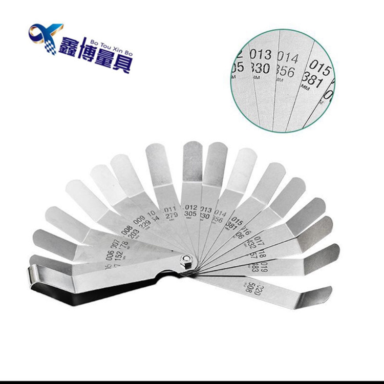 16片弯头塞尺公英制