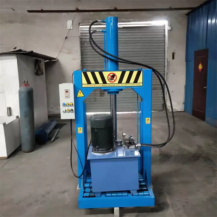 液压立式切胶机 新型橡胶轮胎切断机