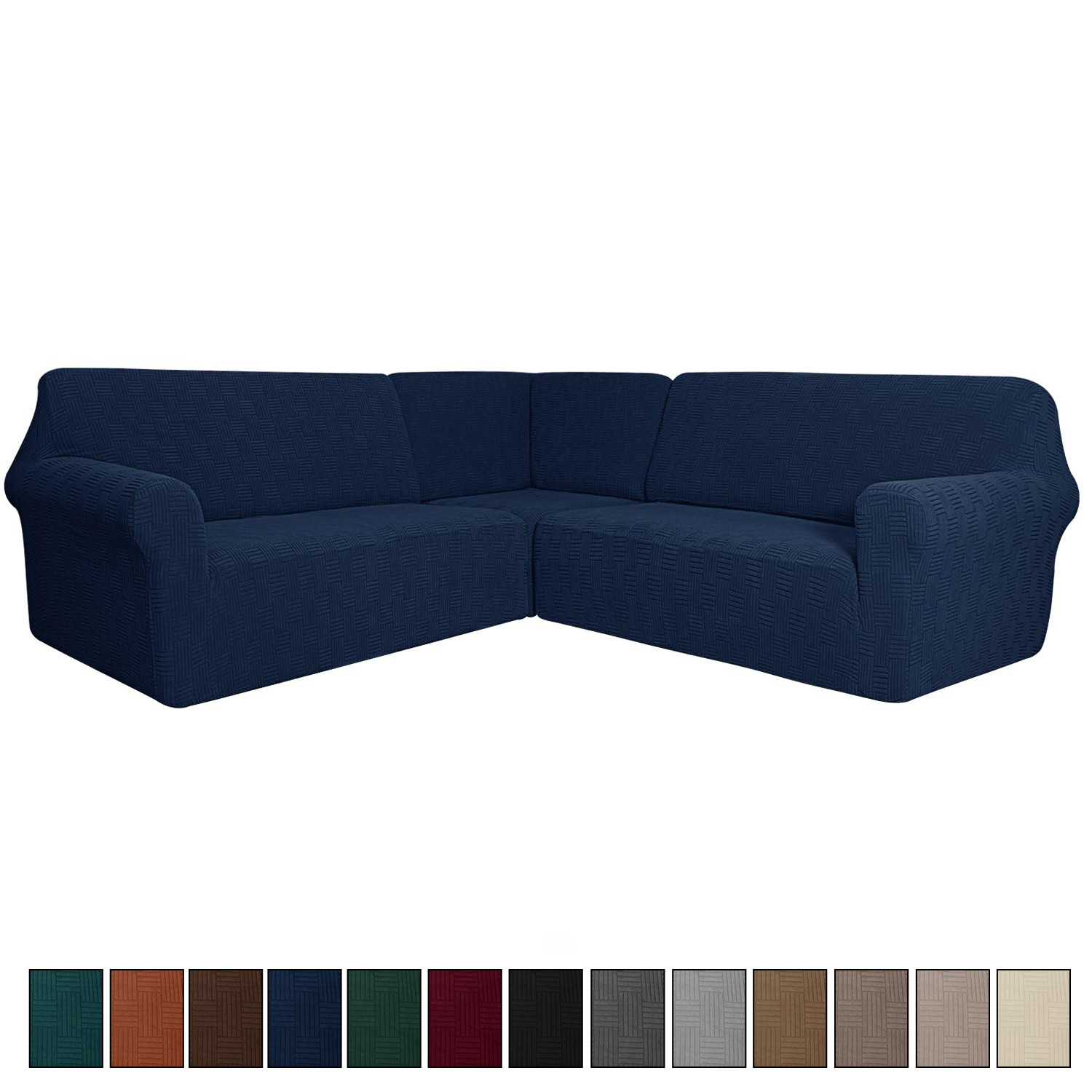 Europäisch-minimalistisch, Französisch-romantisch, Stretch-Sofabezug, kratzfester Couchüberzug, rutschfester Möbelschutz, waschbarer elastischer Bezug, Haustierfreundlich_voghion.com