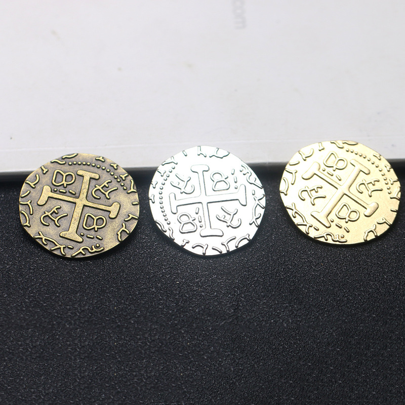 Manufacturer Commemorative Coins Spanish Pirate Silver Coins Kindergarten Gifts Commemorative Coins Foreign Trade Popular Gold Coins Jewelry Accessories