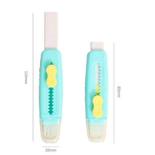 Creative retractable eraser belt brush. Elementary school students use the beautiful push-pull eraser to wipe clean without leaving any traces.