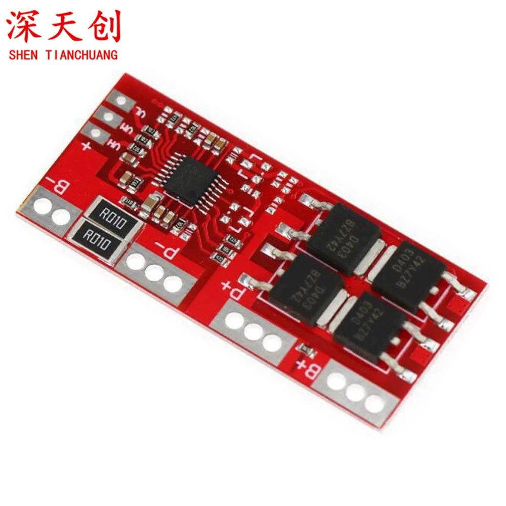 4-струнная защитная панель литиевой батареи 30A большой ток четыре строки без активации автоматическое восстановление 14.8V 16.8V