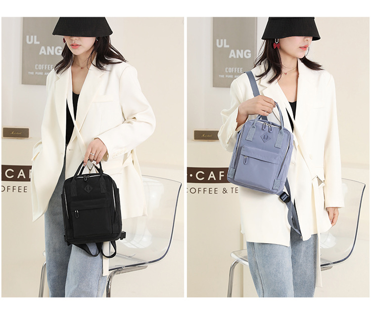 Spring 2025 new women's fashion trend backpack, large-capacity water-resistant backpack, outdoor travel handbag undefined