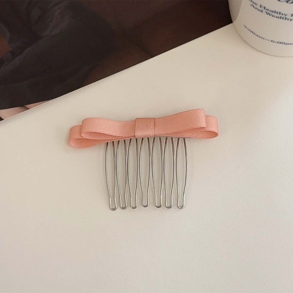Peine de inserción invertida en la frente, peine de lazo, flequillo, cabello roto, artefacto de acabado, horquilla, horquilla, accesorios para el cabello, volumen de cabello femenino, niña