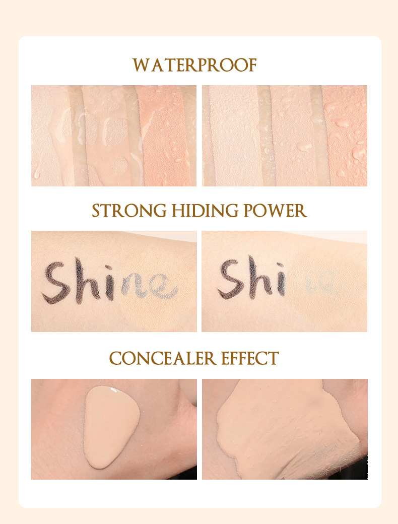 MAYCHEER Foundation for cross-border trade has a natural luster that lasts long without smudge. bb Cream, FDA undefined