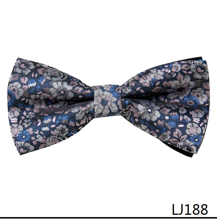 Abbigliamento formale di Bowtie m, versione coreana del matrimonio dello sposo a doppio strato, papillon in tinta unita per me_voghion.com