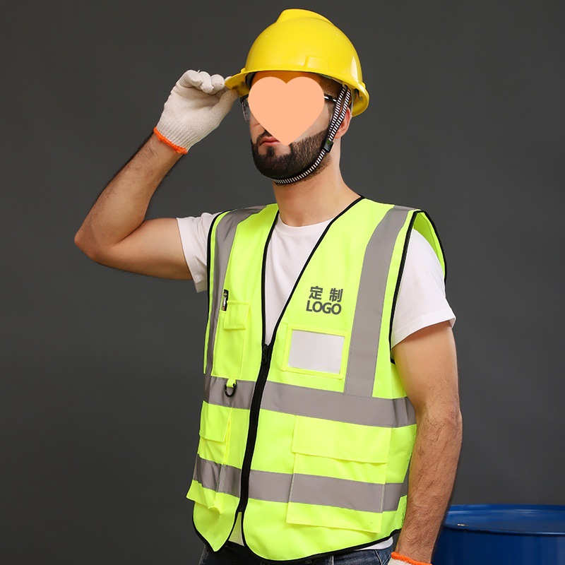 Impresión personalizada chaleco de seguridad reflectante construcción de ingeniería nocturna chaleco de seguridad reflectante chaleco de seguridad