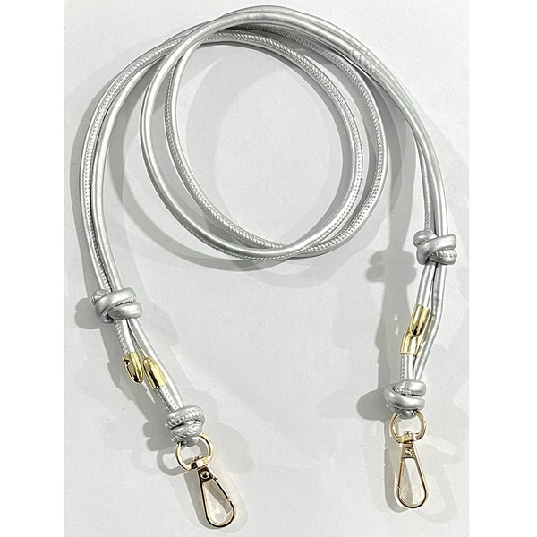 Silver (knotted spaghetti straps)