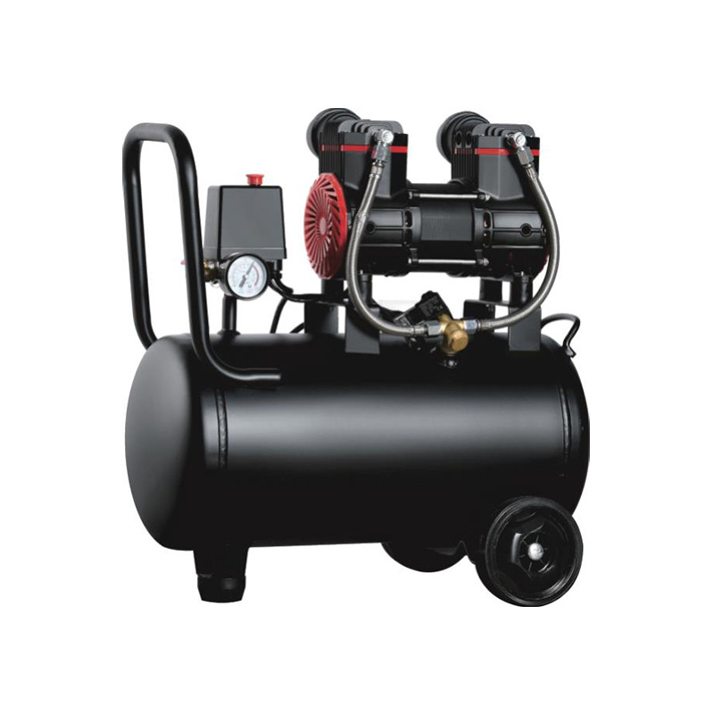 Oil-Free Silent Air Compressor, Small Air Compressor, Inflatable Woodworking Spray Paint Pump, Low-Noise Aluminum Wire Inverter