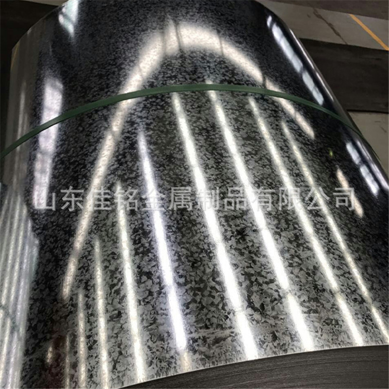 镀锌钢板有花镀锌卷无锌花高锌波纹板加工白铁皮批发275克GI优惠