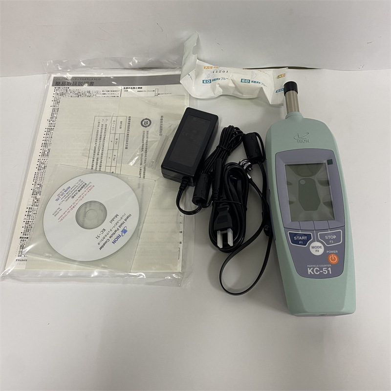 日本进口RION理音手持式空气粒子检测仪KC-51激光粒子计数器现货