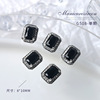 Japanese zirconium for manicure, crystal, nail decoration, light luxury style