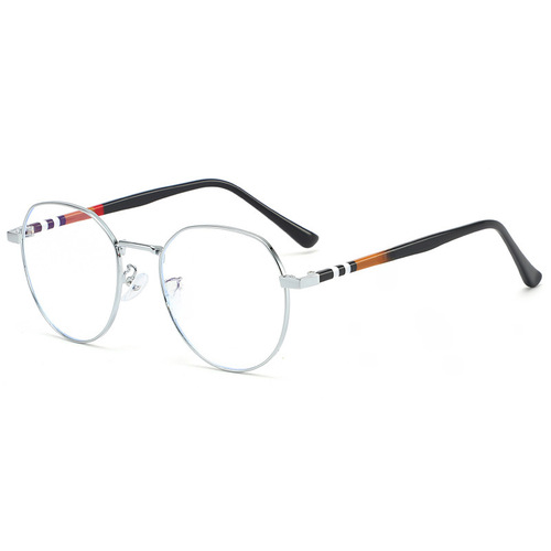 New anti-blue light glasses wholesale frame with photochromic lenses, plano lenses for computer use, myopia glasses 2201