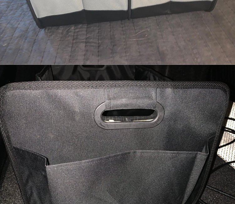 Cross-Border Car Storage Box, Trunk Storage Box, Car-Mounted Storage Box, Large Capacity Foldable Oxford Cloth Storage Box