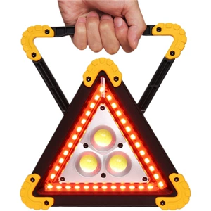 Yeni Üçayaqlı Xəbərdarlıq İşığı, Avtomobil LED Şarjlı Çoxfunksiyalı Təcili Nişan