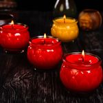 24小时酥油灯批发平口莲花灯佛灯无烟酥油灯酥油蜡烛佛堂家用供灯