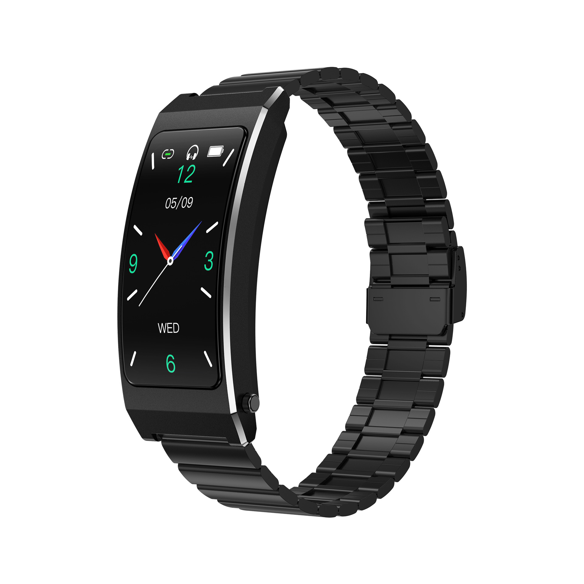 Pulsera inteligente K13S compatible con teléfonos IOS y Android para escuchar música, responder llamadas, hacer ejercicio y contar pasos, pulsera inteligente para adultos