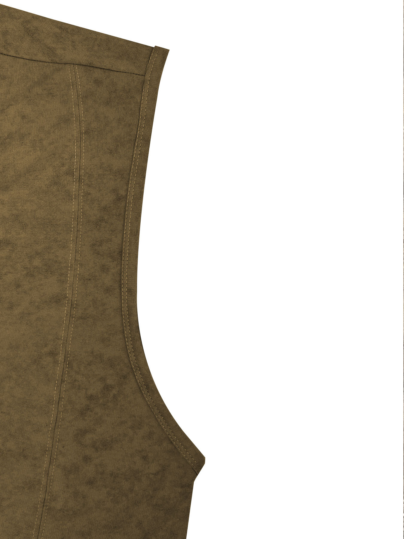 Vintage Herren Weste Mit Blumenmuster Sleeveless Kapuzenpulli_voghion.com