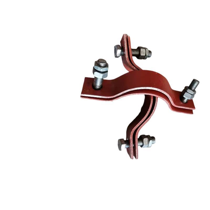 管道管夹A5基准型双螺栓紧固抱箍A7三孔管卡A9双排管箍管夹定 制