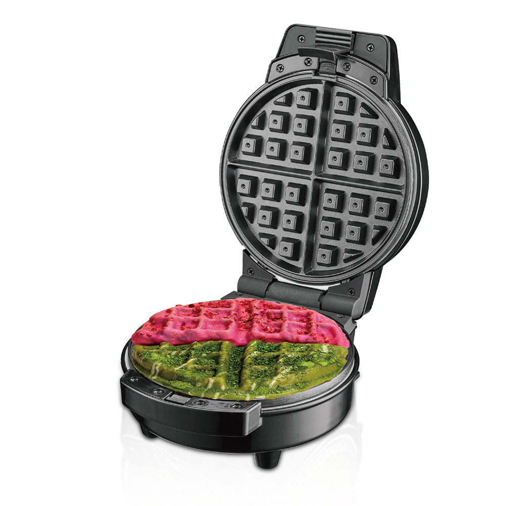 3 en 1 máquina de sándwiches máquina de waffles máquina de torta de dibujos animados máquina de comida rápida máquina de pan desayuno galleta mecánica y eléctrica