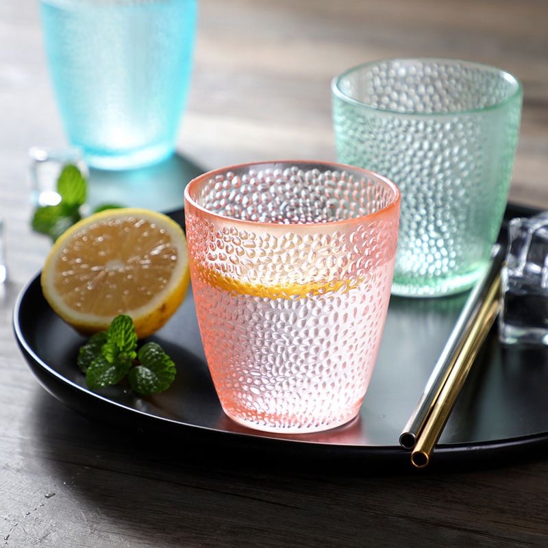 Anti-autumn acrylic high-temperature resistant hotel plastic beer glass restaurant fruit juice glass home drinking glass commercial water glass